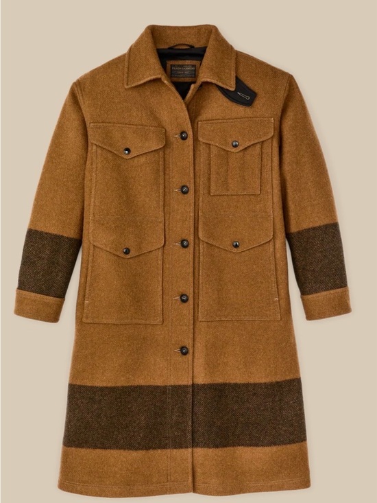 Filson Jackets & Blazers - Filson Women’s Brown and Dark Brown Field Coat